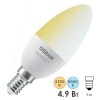 Светодиодная лампа LEDVANCE SMART+ Candle Tunable White 6W (замена 40W) E14