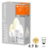 Светодиодная лампа LEDVANCE SMART+ WiFi Candle DIM 5W (замена 40W) 2700K E14 упаковка 3шт.