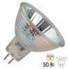 Лампа галогенная ЭРА MR16 50W 12V GU5.3 CL софит нейтральный белый свет