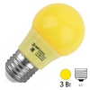Лампа светодиодная ЭРА STD ERAYL50-E27 3W груша желтый для белт-лайт