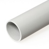 Труба гладкая жёсткая HF FR 16 мм из полиолефинов трудногорючая без галогена серая (3м) Ecoplast