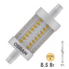 Светодиодная лампа OSRAM LED P LINE 8.5W (75W) 2700K DIM 1055lm 230V R7S 78x29mm