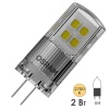 Лампа светодиодная Osram LED PPIN 40 2W/827 G4 12V DIM 200Lm d15x40mm