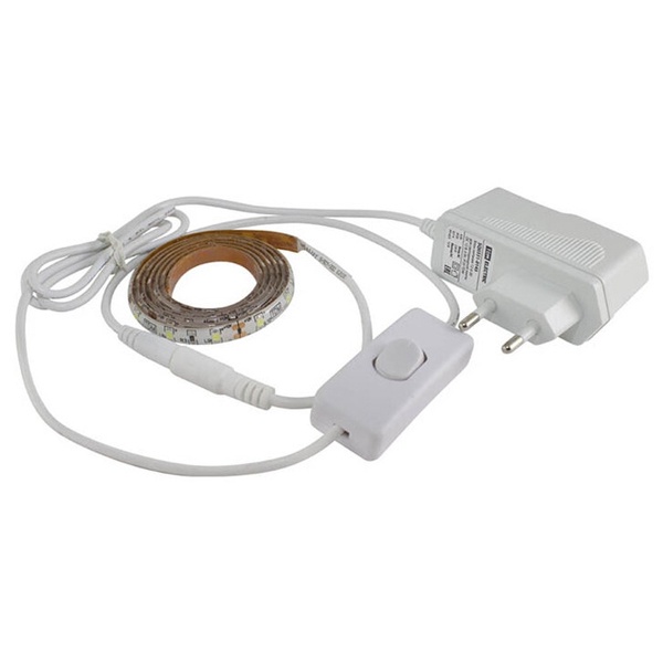Комплект светодиодной ленты TDM SMD2835-60 LED/m 4,8W/m 6000K 12V IP20 (упаковка 1 метр) 6W