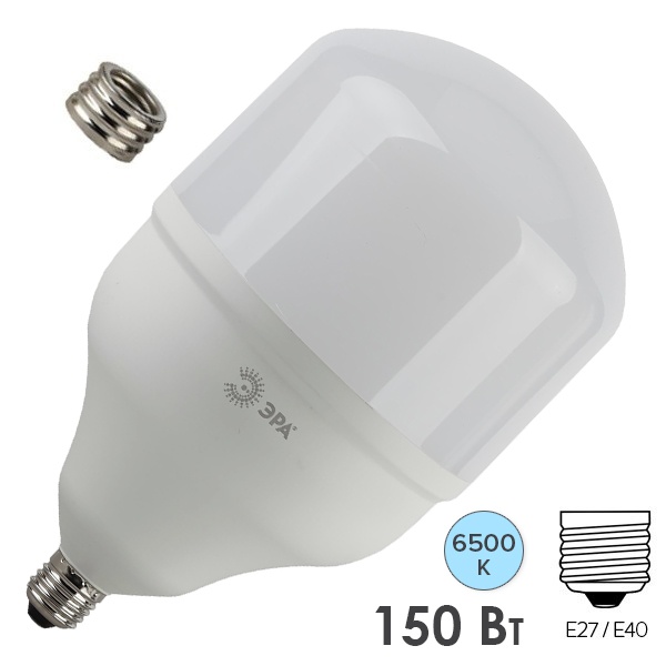 Лампа светодиодная STD LED POWER T160 150W 6500K E27-E40 колокол холодный дневной свет ЭРА