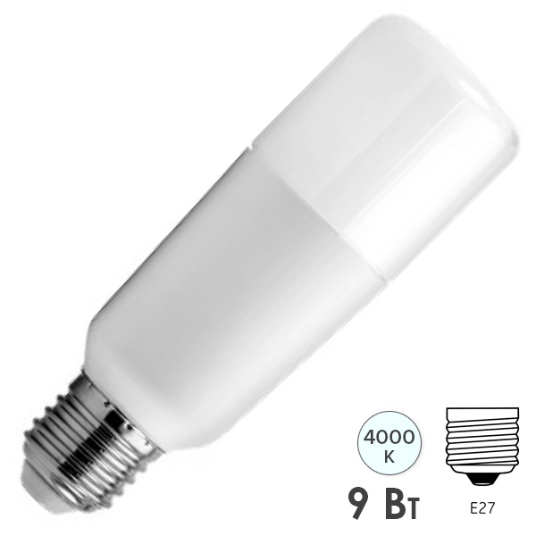 Лампа Tungsram LED 9W STIK 840 220-240V E27 BX 850lm d38x115.5mm