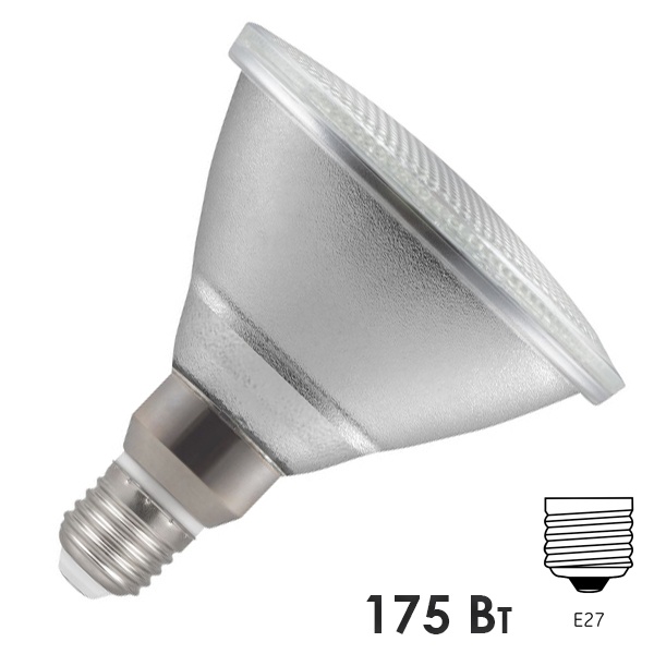 Лампа инфракрасная LightBest ERK PAR38 175W 220-240V E27 Clear