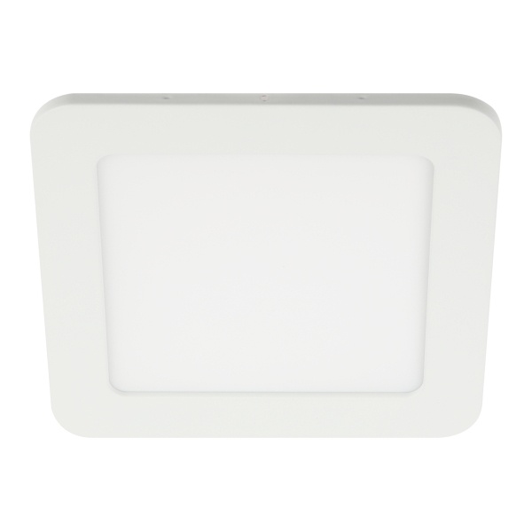 Светильник светодиодный квадратный ЭРА LED 2-9-6K LED 9W 6500K 220V d135 D145 (5055398673775)