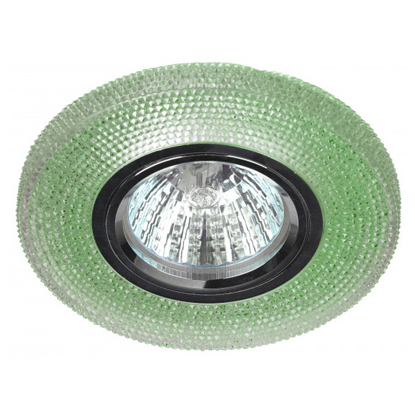 Светильник ЭРА DK LD1 GR декор со светодиодной подсветкой, зеленый (5055398673270)