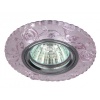 Светильник ЭРА DK LD16 PK/WH декоративный со светодиодной подсветкой MR16, розовый