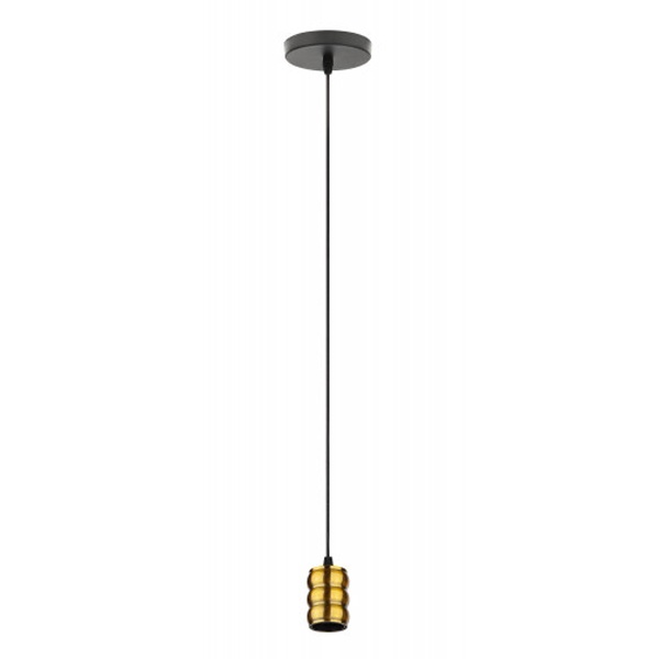 Светильник подвесной ЭРА PL13 E27 - 3 GB, цоколь Е27, провод 1 м, цвет медь