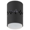 Светильник настенно-потолочный спот ЭРА OL10 LD GX53 BK черный, подсветка 1W