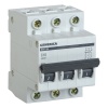 Автоматический выключатель GENERICA ВА 47-29 3Р 10А 4,5кА характеристика С ИЭК (автомат электрический)