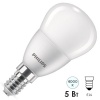 Лампа светодиодная шарик Philips Ecohome LED Lustre P45 5W 840 230V E14 FR 500lm