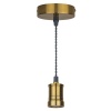 Светильник декоративный подвесной 93 161 NIL-SF01-008-E27 max60W 1,5м. металл античная бронза