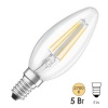Лампа филаментная свеча Osram LED STAR CL B60 5W/827 600Lm E14 Filament 230V