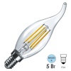 Лампа филаментная светодиодная свеча на ветру Osram LED STAR CL BA60 5W/865 600Lm E14 Filament 230V
