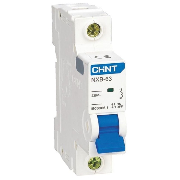 Автоматический выключатель NXB-63S 1P 16А 4.5kA х-ка C (R) CHINT (автомат электрический)