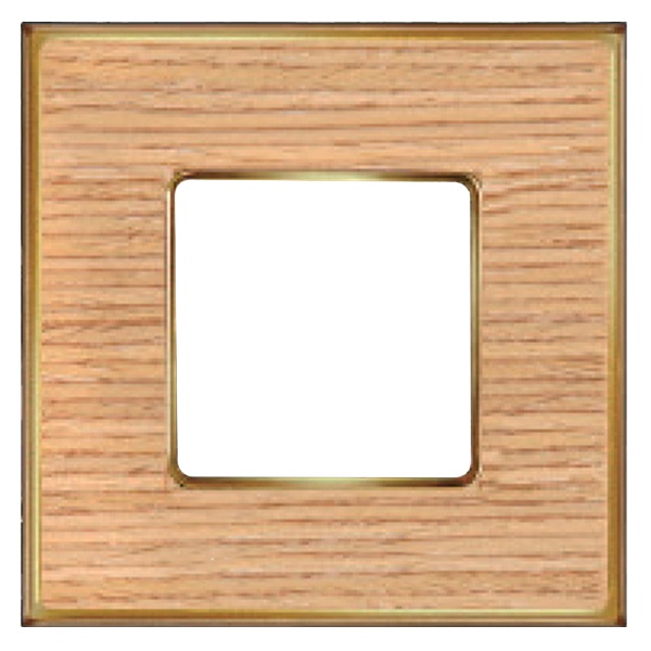 Рамка 1-ная Fede Vintage Wood, oak-bright gold