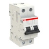 Автоматический выключатель ABB 2-полюсный SH202 C50 6кА (автомат электрический)