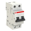Автоматический выключатель ABB 2-полюсный SH202 B20 6кА (автомат электрический)