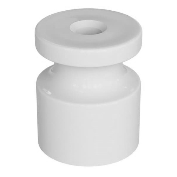 Изолятор пластиковый белый (10 шт) TDM