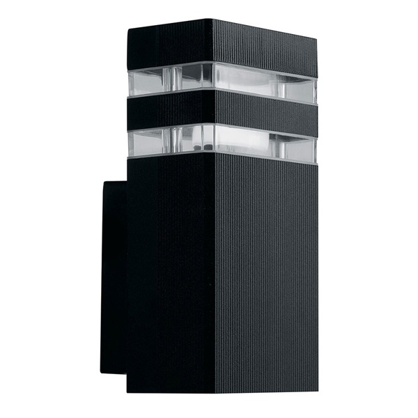 Светильник садово-парковый Feron DH0806, Техно на стену вверх,  E27 230V, черный
