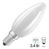 Лампа филаментная свеча Osram LED SUPERSTAR PLUS CLASSIC B 3,4W/940 (40W) FR 220V DIM E14