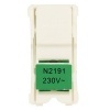 Лампа неоновая для 1-полюсных выключателей/переключателей/кнопок  ABB Zenit (N2191 VD)