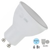 Лампа светодиодная ЭРА LED MR16 6W 860 220V GU10 софит холодный свет (5056396234647)