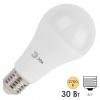 Лампа светодиодная груша ЭРА LED A65 30W 827 E27 теплый свет (5056396208877)