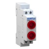 Индикатор ND9-2/rr красный+красный , AC/DC230В (LED) (R) CHINT
