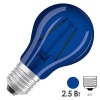 Лампа филаментная груша Osram LED STAR CL A15 2,5W/190 (15W) 230V E27 синий