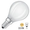 Лампа филаментная шарик Osram PARATHOM PCL P25 2,5W/827 230V FR E14 250lm