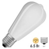 Лампа филаментная Osram LEDISON ST64 6,5W/827 (60W) FR 230V E27