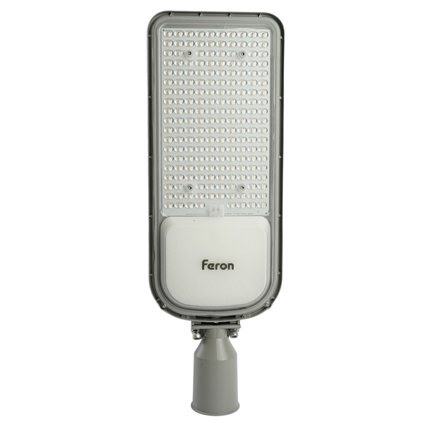 Консольный светодиодный светильник Feron SP3050 200LED 150W 5000K 230V серый IP65 d48-60mm