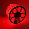 Лента светодиодная LED SMD 5050 60LED/м, красная, 220В IP67 13x8мм 100м