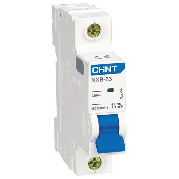 Автоматический выключатель NXB-63S 1P 1А 4.5kA х-ка C (R) CHINT (автомат электрический)