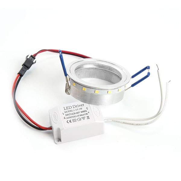 Кольцо с диодами и драйвер для светильников MR16 с подсветкой, 3W 15LED SMD2835 4000K, LB-1226