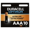 Батарейка AAA Duracell LR03 Optimum MN2400 (упаковка 10шт)