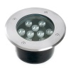 Светодиодный светильник тротуарный SP2803 10W 3000К AC12V D160xH90mm внутренний диаметр 110mm IP67