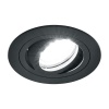 Светильник встраиваемый Feron DL2811 потолочный MR16 G5.3 черный IP20 круг D92x25mm