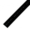Термоусадочная трубка REXANT 20,0/10,0 мм, черный, упаковка 10 шт. по 1 м