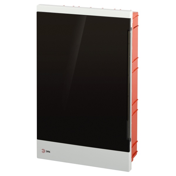 Шкаф мультимедийный комбинированный встраиваемый MultiBox bs-24f 2x12 модулей пластиковый IP40 ЭРА