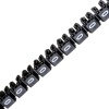 Маркер для кабеля сечением 1,5-2,5мм символ „0” MARK 3 DKC черный