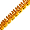 Маркер для кабеля сечением 0,5-1,5мм символ „4” MARK3 желтый DKC