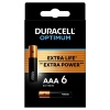 Батарейка ААА Duracell LR03 Optimum алкалиновая 1,5V 5014066 (упаковка 6 шт) 05000394158856
