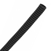 Труба гофрированная ПНД FRHF 40 мм лёгкая безгалогенная трудногорючая с зондом черная [15м] ЭРА (гофра для кабеля)