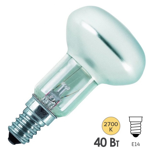 Ampoule Spot OSRAM Concentra R50 40W E14 - Dimmable - Pour éclairage Intérieur Ambiance - 230V