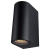 Светильник уличный настенный FL-LED WallBeam-Box Barrel-UD005 UP/DN 2xGU10 IP44 BK без ламп